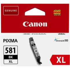 CLI-581BXL atramentov npl pre Pixma TS7550, 8150, 9150 tlaiarne, CANON, ierna, 8,3ml