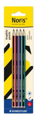 Grafitov� ceruzka, sada, HB, �es�hrann�, STAEDTLER "Noris� 120 colour edition", 4 ks
