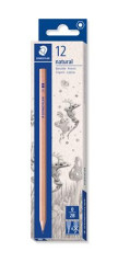 Grafitov� ceruzka, 2B, �es�hrann�, STAEDTLER "Noris� natural 130 60N"