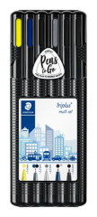 Sada na psanie, 6-kusov, STAEDTLER "Triplus multi set 34