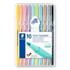 Zvrazova, sada, 1-4 mm, STAEDTLER "362 C", 10 rznych farieb