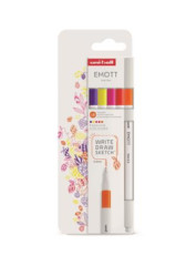 Liner, sada, 0,4 mm, UNI Emott Passion, 5 rznych farieb