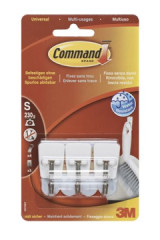 Plastov mini veiak, s kovovm hkom, 3M "Command"