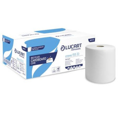 Papierov� utierky, kot��ov�, 2-vrstvov�, LUCART "Strong 155 ID", snehobiele