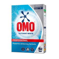 Prok na pranie, 5,4 kg, OMO Professional Automat White, na bielu bielize