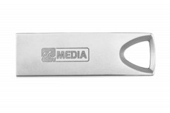 USB k���, 32GB, USB 2.0, hlin�kov� kryt, MYMEDIA "Alu" (by VERBATIM)