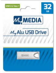 USB k���, 32GB,  USB 3.2 Gen1, hlin�kov� kryt, MYMEDIA "Alu" (by VERBATIM)