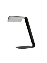 Stolov� lampa, LED, 9 W, ALBA "Steelio", �ierna