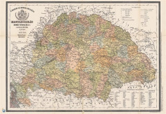 Podloka na stl, "Uhorsko 1876/Administratva Magyarorszg" "Antik Magyarorszg 1876/Magyarorszg jrsai" vrobok v MJ